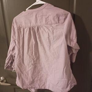Large  Lavender Casual Shirt